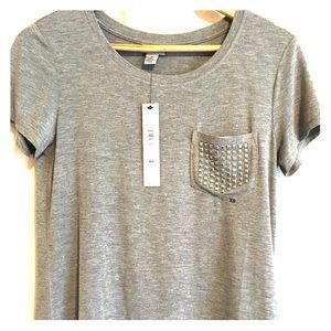 DKNY NWT XS grey shirt